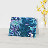 Abstracte kleurenstudie 293, kaart (Gele Bloem)