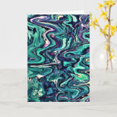 Abstracte kleurenstudie 295, kaart (Gele Bloem)