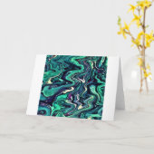 Abstracte kleurenstudie 297, kaart (Gele Bloem)