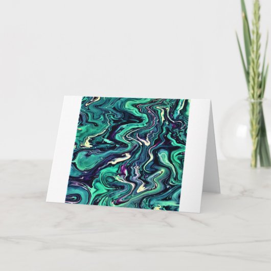 Abstracte kleurenstudie 297, kaart (Voorkant)