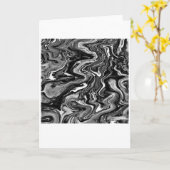 Abstracte kleurenstudie 297 / Noir, kaart (Gele Bloem)
