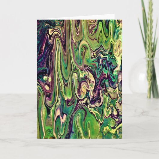 Abstracte kleurenstudie 299, kaart (Voorkant)