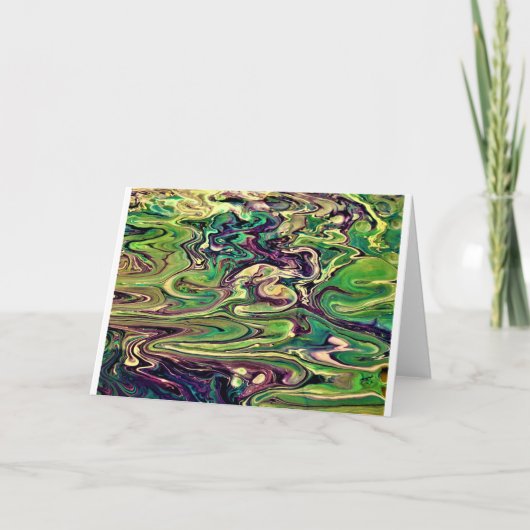 Abstracte kleurenstudie 299, kaart (Voorkant)