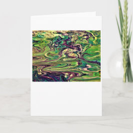 Abstracte kleurenstudie 299, kaart