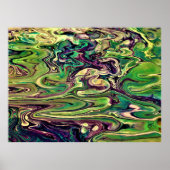 Abstracte kleurenstudie 299, poster (Voorkant)