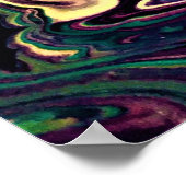 Abstracte kleurenstudie 299, poster (Hoek)