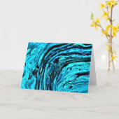 Abstracte kleurenstudie 29, kaart (Gele Bloem)