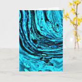 Abstracte kleurenstudie 29, kaart (Gele Bloem)