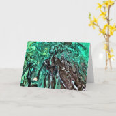 Abstracte kleurenstudie 300, kaart (Gele Bloem)