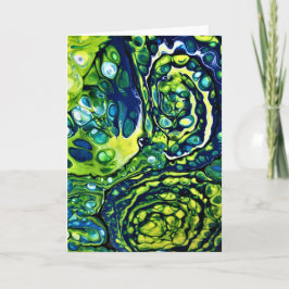 Abstracte kleurenstudie 301, kaart