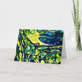 Abstracte kleurenstudie 304, kaart