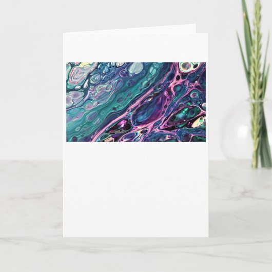 Abstracte kleurenstudie 305, Kaart (Voorkant)