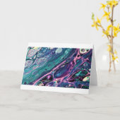 Abstracte kleurenstudie 305, Kaart (Gele Bloem)