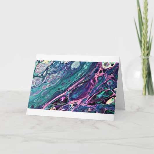 Abstracte kleurenstudie 305, Kaart (Voorkant)