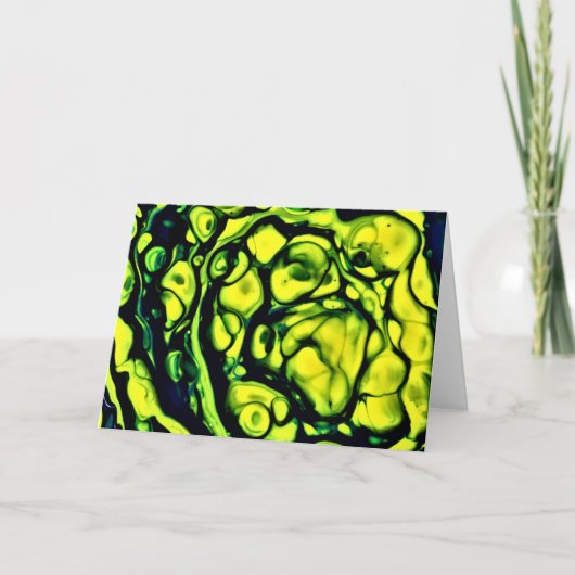 Abstracte kleurenstudie 305, kaart (Voorkant)