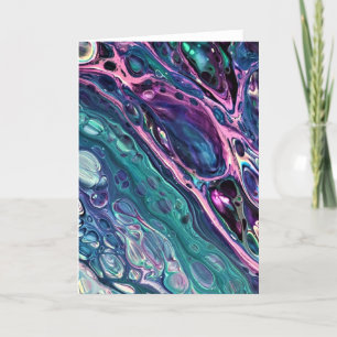 Abstracte kleurenstudie 305, kaart
