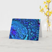 Abstracte kleurenstudie 306, kaart (Gele Bloem)