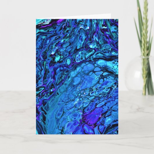Abstracte kleurenstudie 306, kaart (Voorkant)