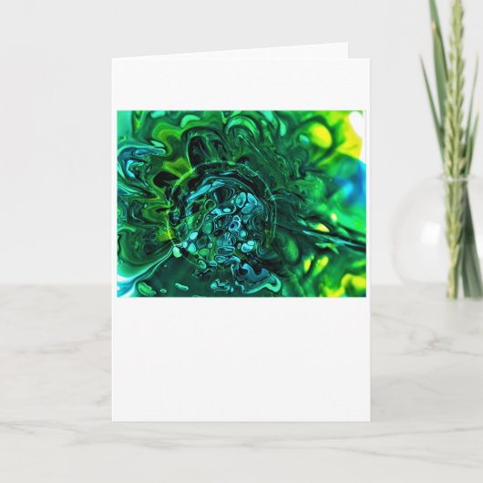 Abstracte kleurenstudie 310, kaart (Voorkant)