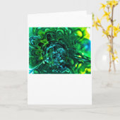 Abstracte kleurenstudie 310, kaart (Gele Bloem)