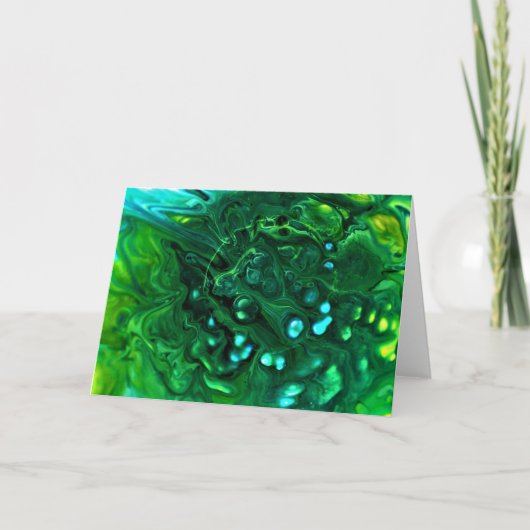 Abstracte kleurenstudie 312, kaart (Voorkant)