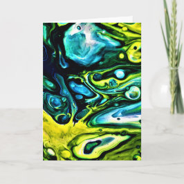 Abstracte kleurenstudie 314, kaart