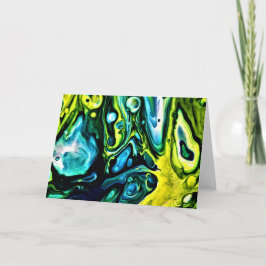 Abstracte kleurenstudie 314, kaart