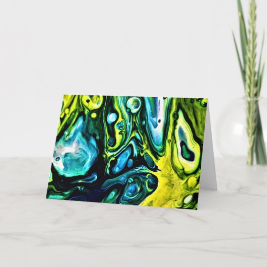 Abstracte kleurenstudie 314, kaart (Voorkant)