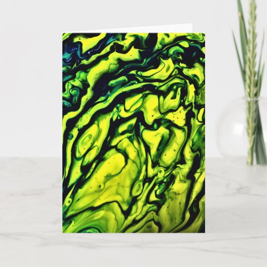 Abstracte kleurenstudie 316, kaart (Voorkant)