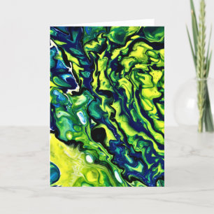 Abstracte kleurenstudie 318, kaart