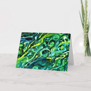 Abstracte kleurenstudie 320, kaart