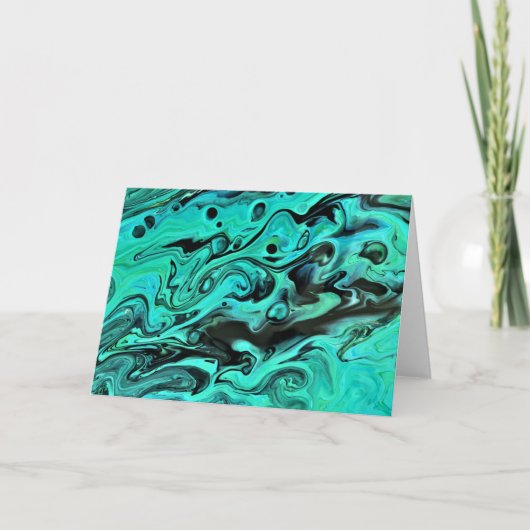 Abstracte kleurenstudie 324, kaart (Voorkant)