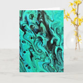 Abstracte kleurenstudie 324, kaart (Gele Bloem)