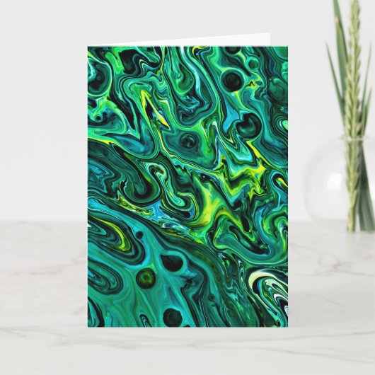 Abstracte kleurenstudie 325, kaart (Voorkant)