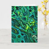 Abstracte kleurenstudie 325, kaart (Gele Bloem)
