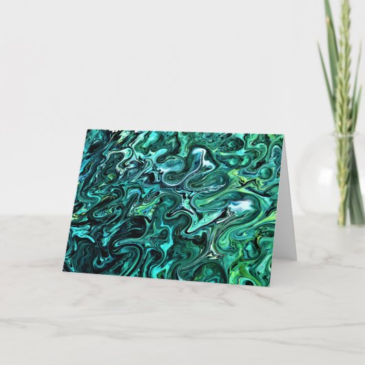 Abstracte kleurenstudie 326, kaart (Voorkant)