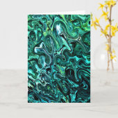 Abstracte kleurenstudie 326, kaart (Gele Bloem)
