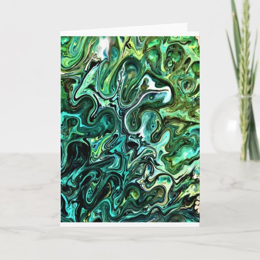 Abstracte Kleurenstudie 327, Kaart (Voorkant)