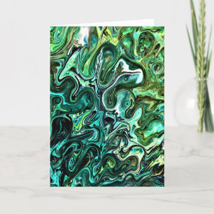 Abstracte kleurenstudie 327, kaart