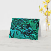 Abstracte kleurenstudie 328, kaart (Gele Bloem)