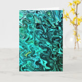 Abstracte kleurenstudie 329, kaart (Gele Bloem)