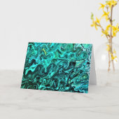 Abstracte kleurenstudie 329, kaart (Gele Bloem)