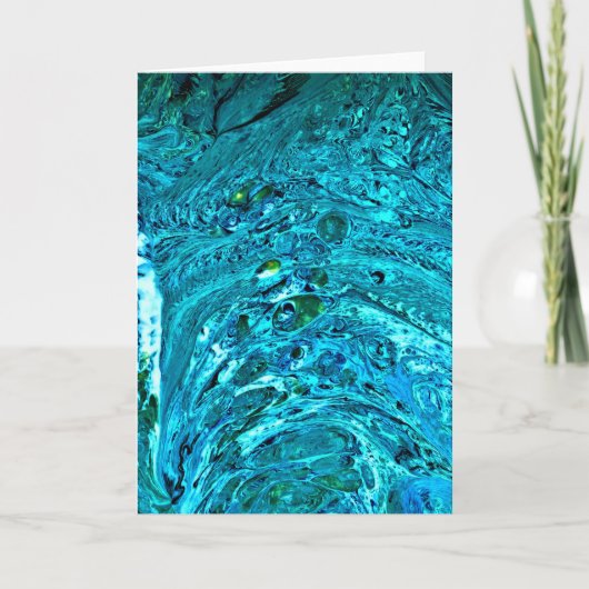 Abstracte kleurenstudie 32, kaart (Voorkant)