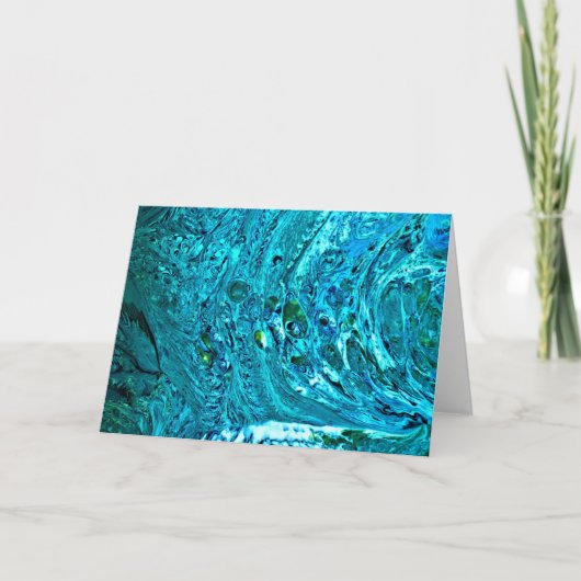 Abstracte kleurenstudie 32, kaart (Voorkant)