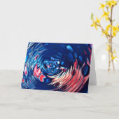 Abstracte kleurenstudie 330, kaart (Gele Bloem)