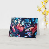 Abstracte kleurenstudie 335, kaart (Gele Bloem)