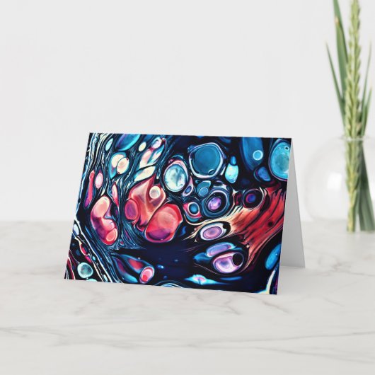 Abstracte kleurenstudie 335, kaart (Voorkant)