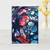 Abstracte kleurenstudie 335, kaart (Gele Bloem)