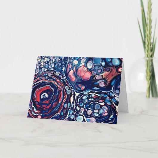 Abstracte kleurenstudie 336, kaart (Voorkant)