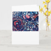 Abstracte kleurenstudie 336, Kaart (Gele Bloem)